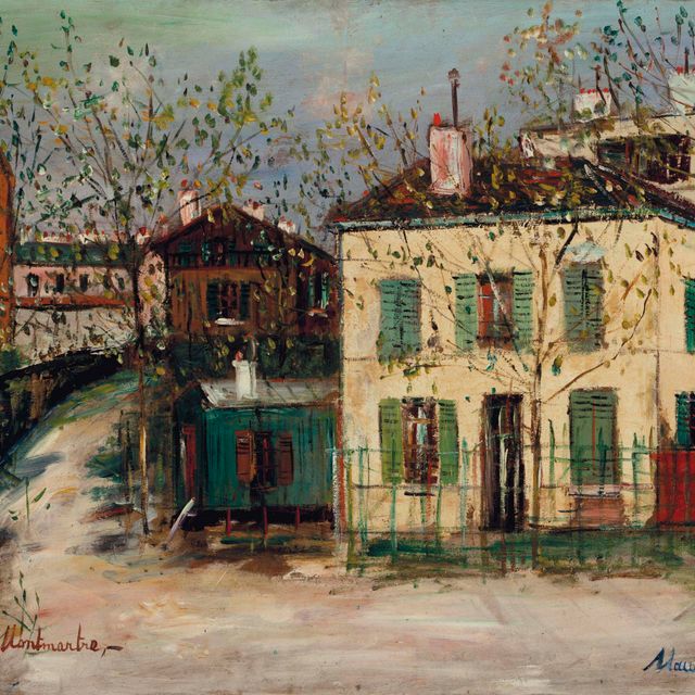 Maurice Utrillo — Маки с Монмартра