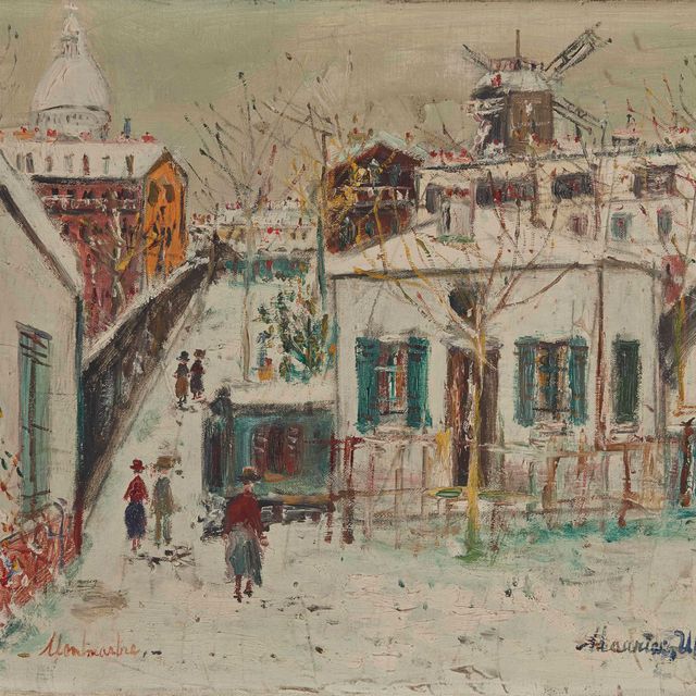 Maurice Utrillo — Маки на Монмартре