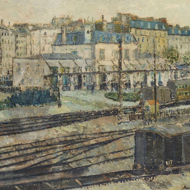 Maurice Utrillo — Вокзал Рейи