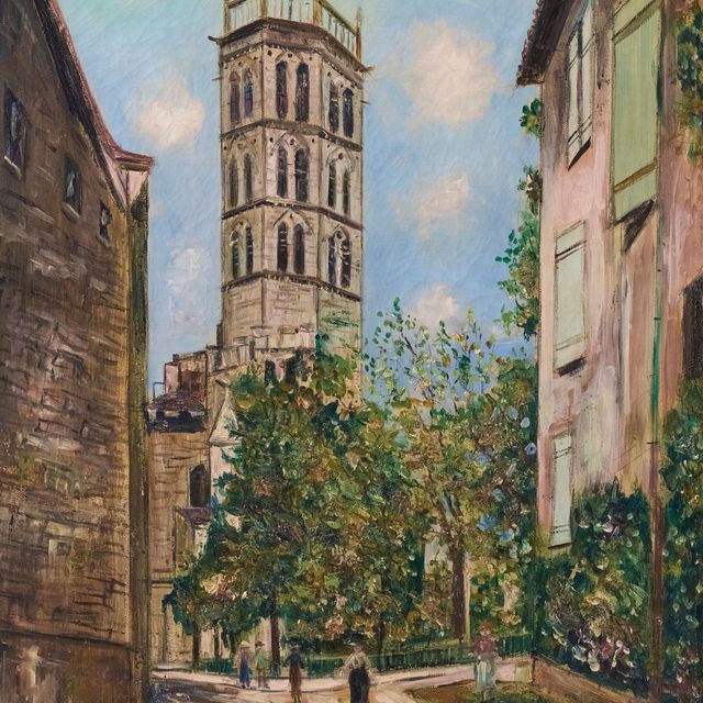 Maurice Utrillo — Кафедральный собор Памье