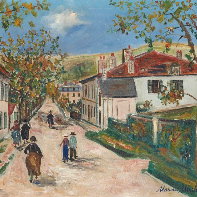Maurice Utrillo — Шатийон-де-Михаэль (Айн)