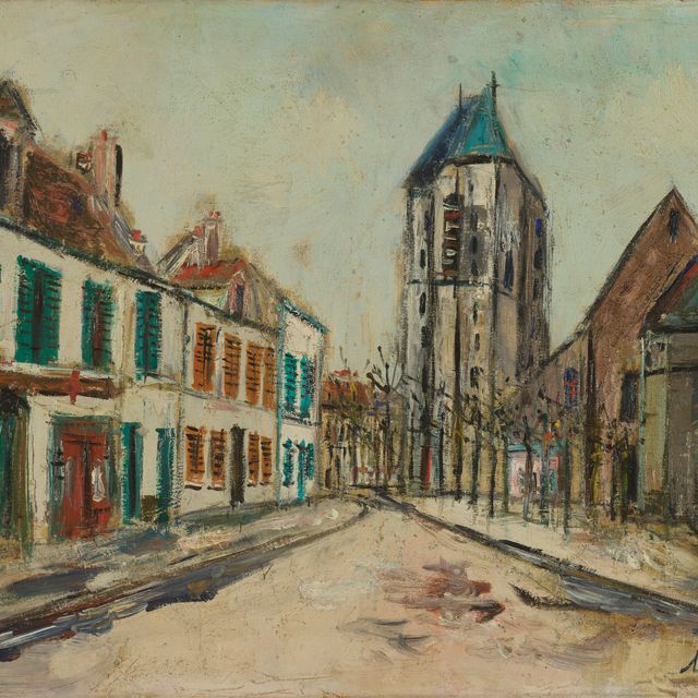 Maurice Utrillo — Деревенская улица