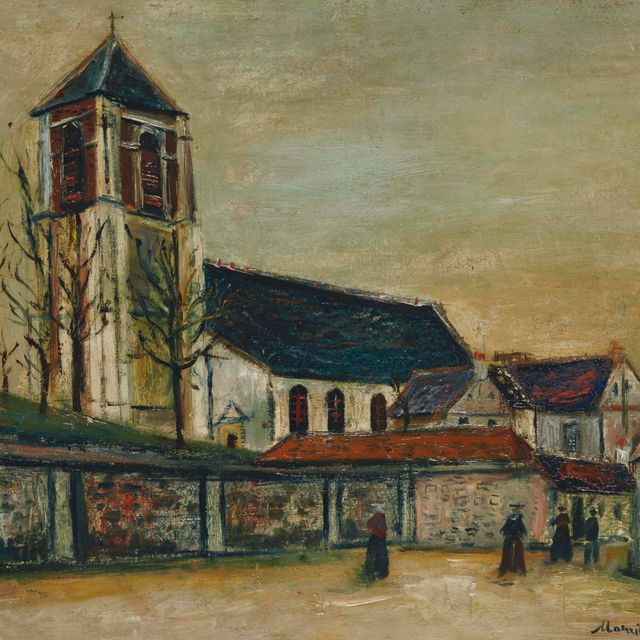 Maurice Utrillo — Эглиз де Мирамон (Сомма)