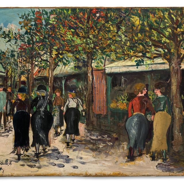 Maurice Utrillo — Марш на Монмартре
