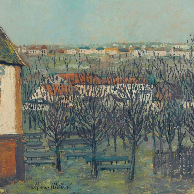 Maurice Utrillo — Бют-Пинсон на горе Монманьи