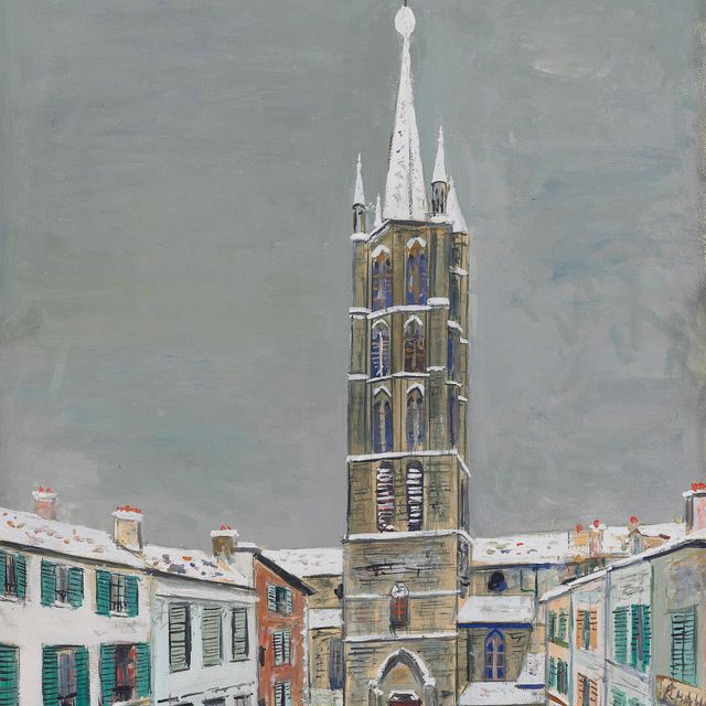 Maurice Utrillo — Эглиз Сен-Мишель, Лимож (Верхняя Вена)