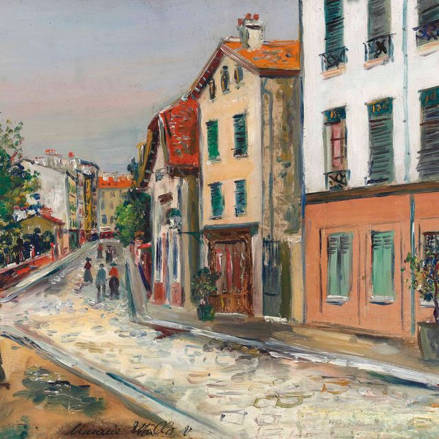 Maurice Utrillo — Улица XIII(e) округа Парижа