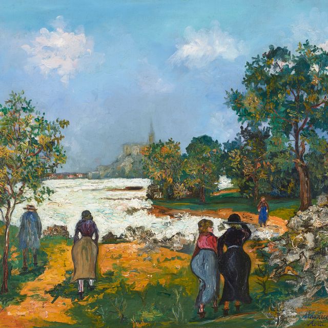 Maurice Utrillo — Мон-Сен-Мишель