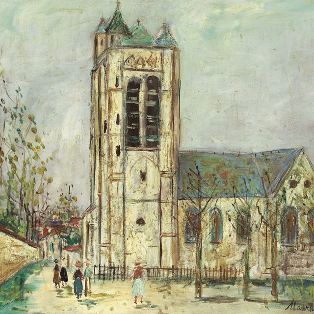 Maurice Utrillo — Эглиз де ла Ферте-Милон (Эна)