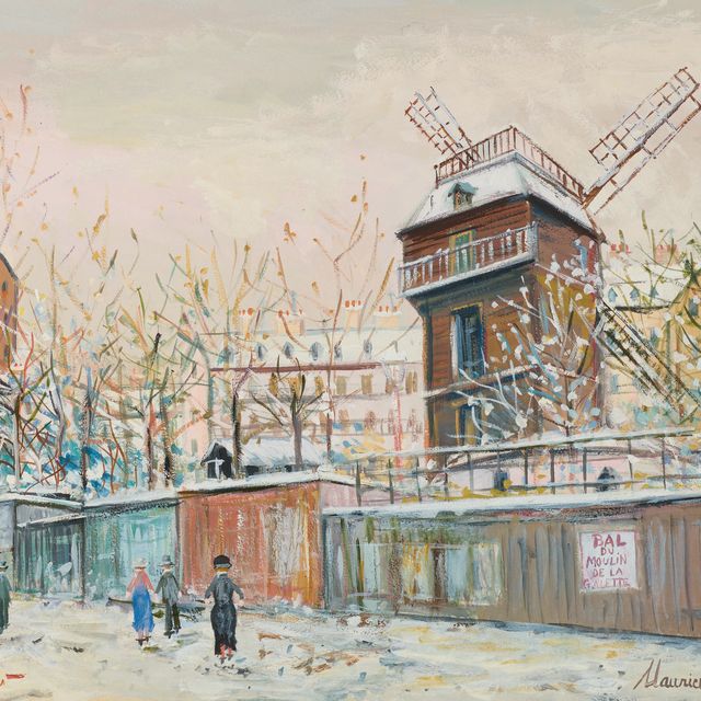 Maurice Utrillo — Мулен-де-ла-Галетт у самой границы