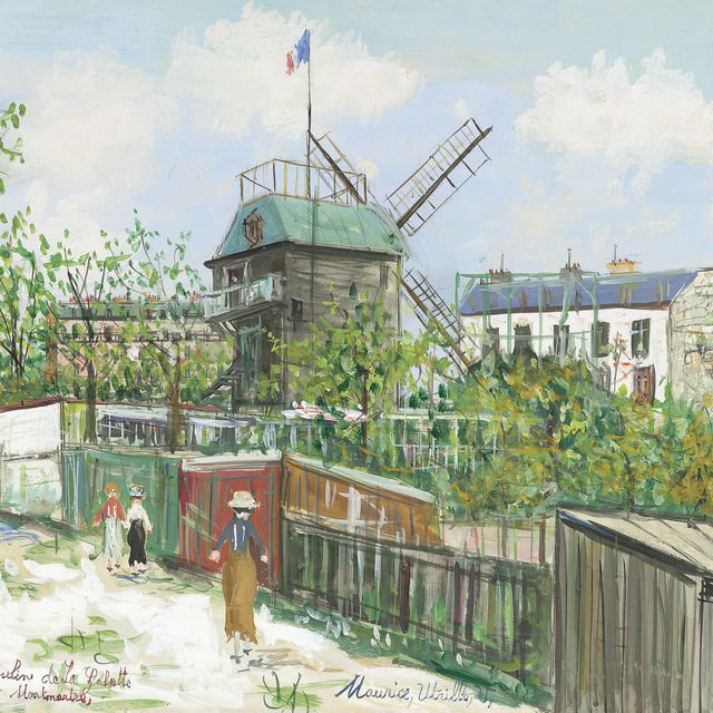 Maurice Utrillo — Мулен-де-ла-Галетт на Монмартре
