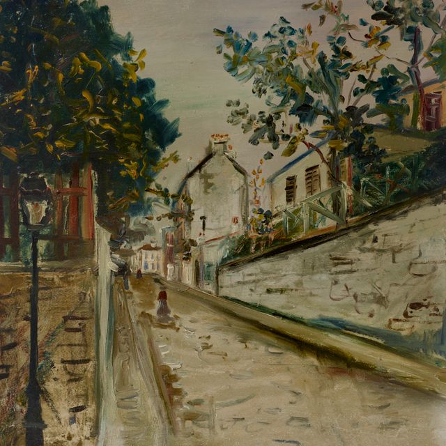 Maurice Utrillo — Улица Норвин на Монмартре