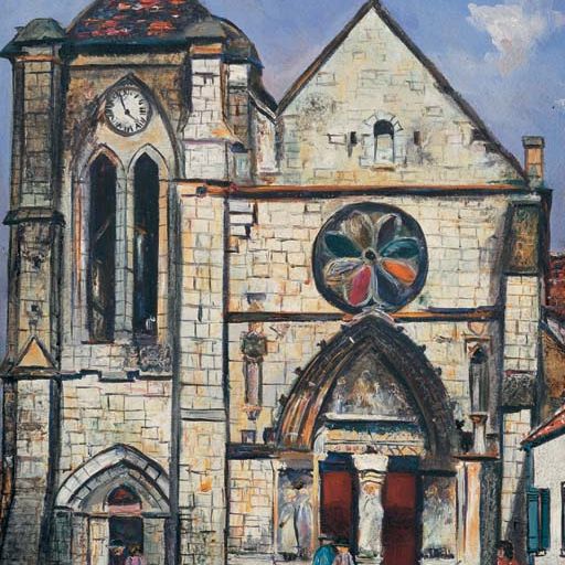 Maurice Utrillo — Базилика Лонгпонт