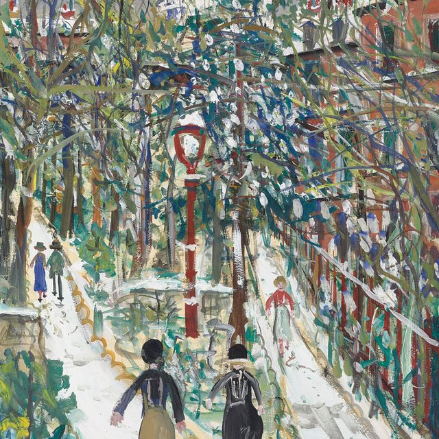 Maurice Utrillo — Сакре-Кер-де-Монмартр и площадь Сен-Пьер