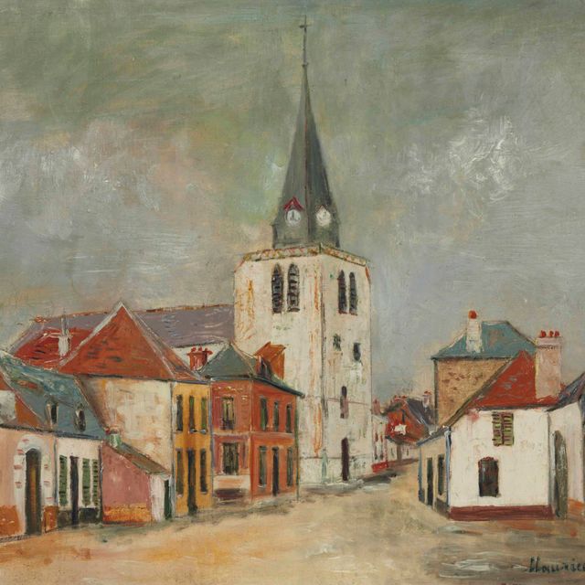 Maurice Utrillo — Эглиз де Букуа пре д'Аррас