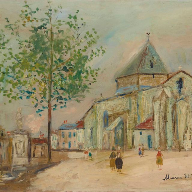 Maurice Utrillo — Эглиз де Бессен-сюр-Гартемпе (Верхняя Вена)