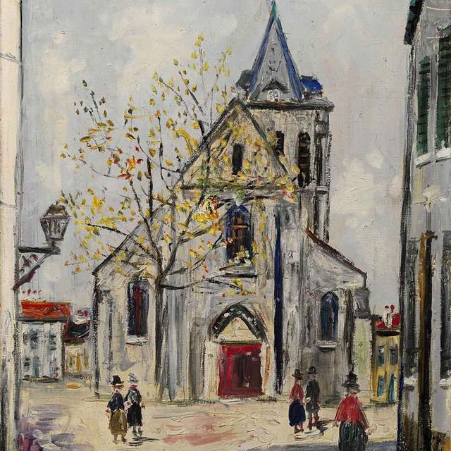 Maurice Utrillo — Эглиз де банлиуэ