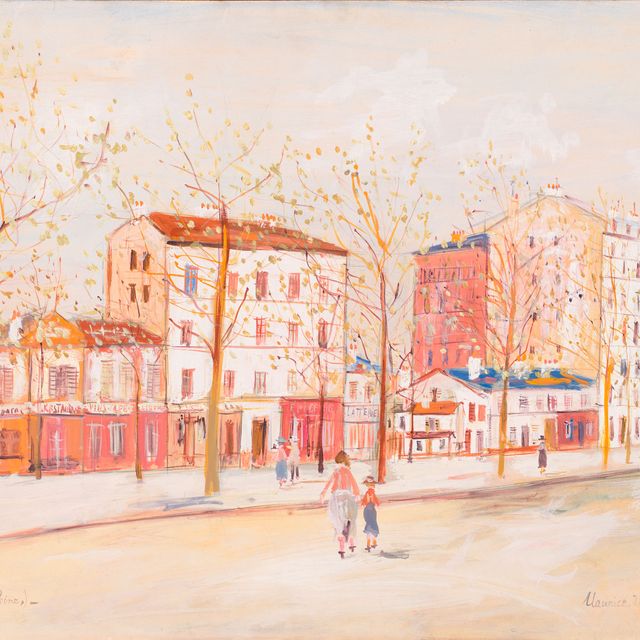 Maurice Utrillo — Авеню Дефанс, Курбевуа (Верхняя Сена)