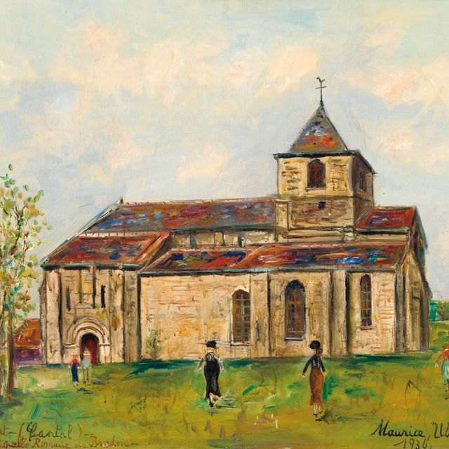 Maurice Utrillo — Римская часовня Мурата (Канталь)