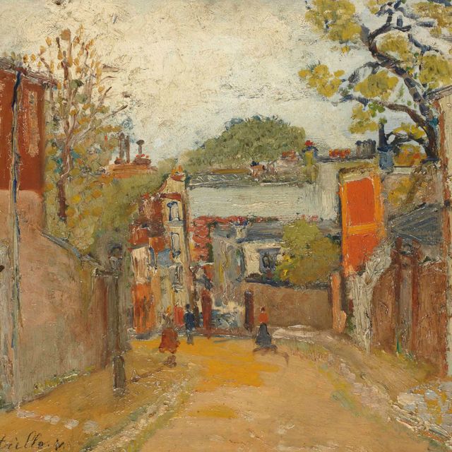 Maurice Utrillo — Улица Абревуар