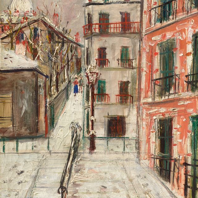 Maurice Utrillo — Монмартр у самой границы
