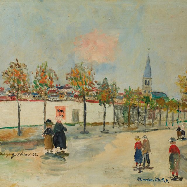 Maurice Utrillo — Церковь Монманьи