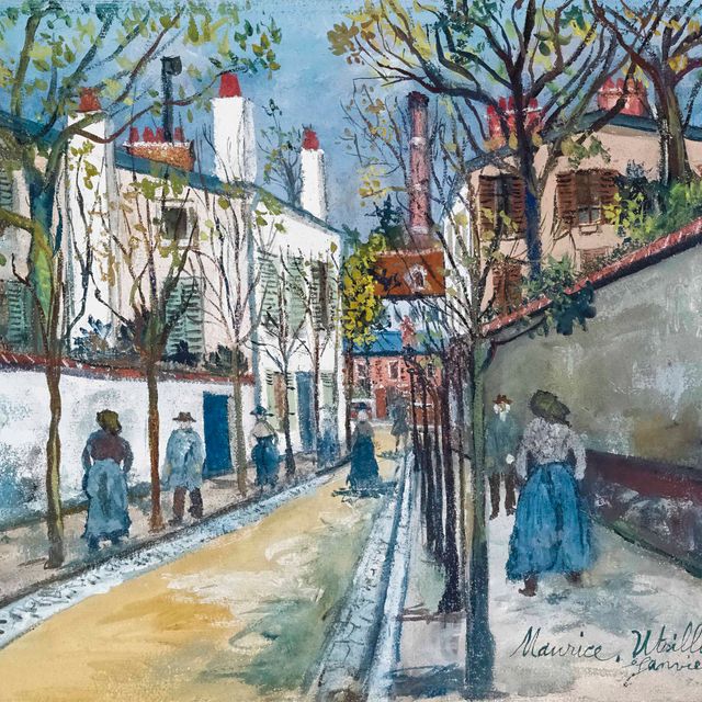 Maurice Utrillo — Улица на Монмартре