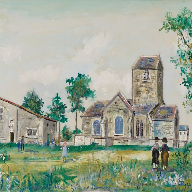 Maurice Utrillo — Дом Натали де Жанна д'Арк и Элегии де Домреми