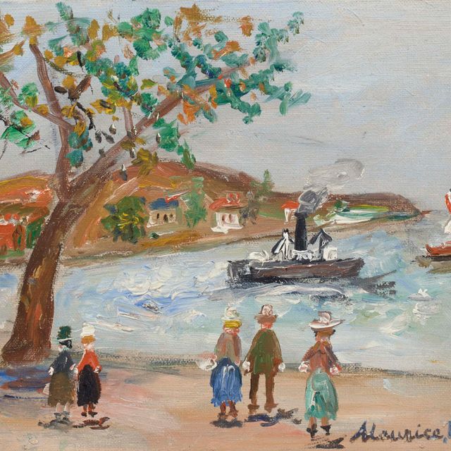 Maurice Utrillo — Раде-де-Болье (Приморские Альпы)