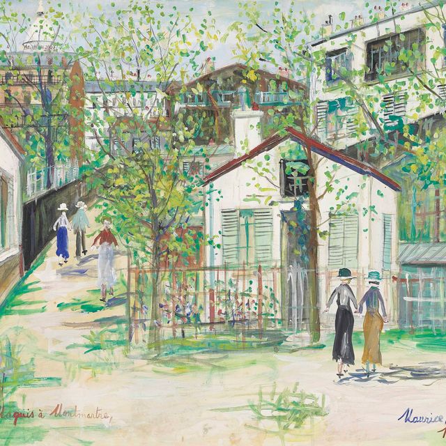 Maurice Utrillo — Маки на Монмартре