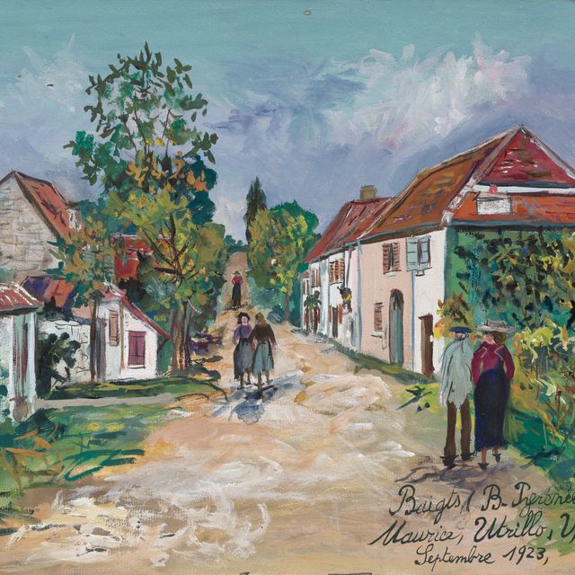 Maurice Utrillo — Горы на Пиренеях