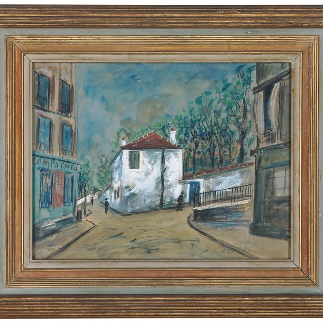 Maurice Utrillo — Дом Берлиоза на Монмартре