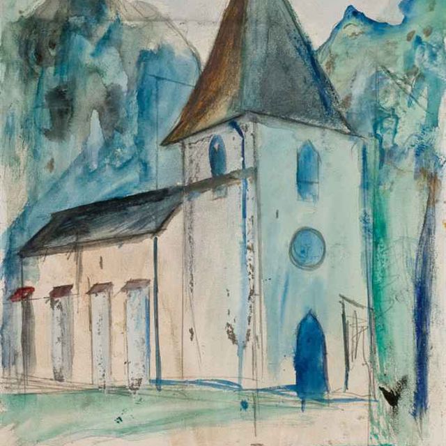 Maurice Utrillo — Часовня у подножия Клерво