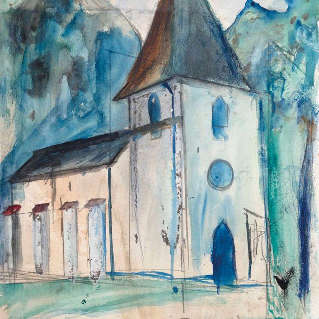 Maurice Utrillo — Часовня у подножия Клерво