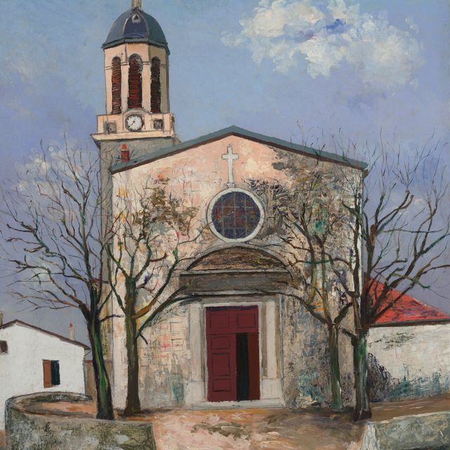 Maurice Utrillo — Эглиз Сент-Андре, Ириньи (Рона)