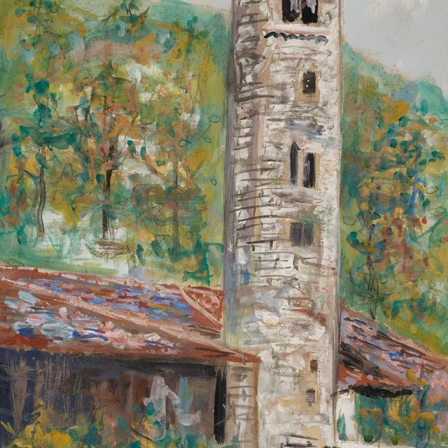 Maurice Utrillo — Эглиз Сент-Колонн в Андорре