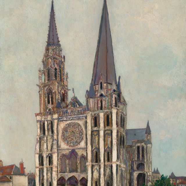 Maurice Utrillo — Кафедральный собор в Шартре (Эр-и-Луара)
