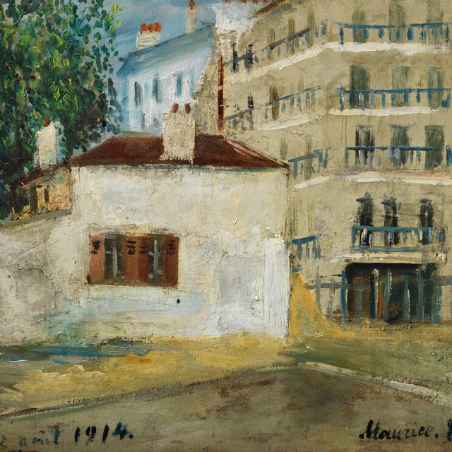 Maurice Utrillo — Дом Берлиоза, Монмартр