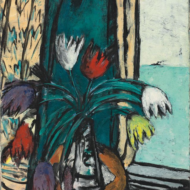 Max Beckmann — Все еще живущий среди тюльпанов и окружающий мир