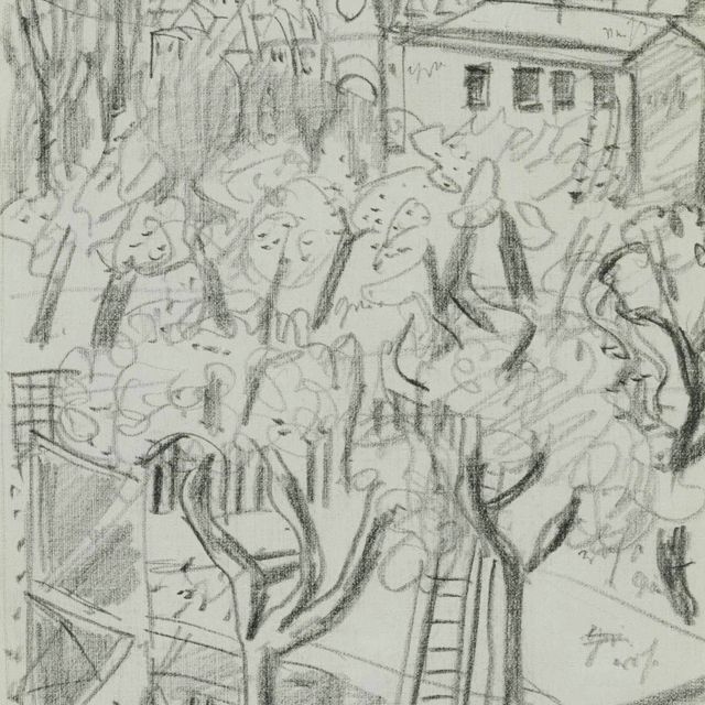 Max Beckmann — Фруктовое общество в Нойбау