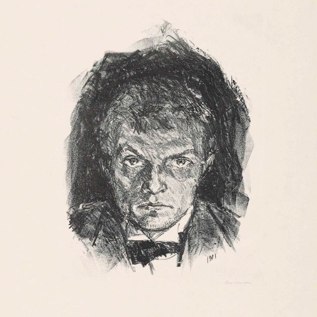 Max Beckmann — Автопортрет