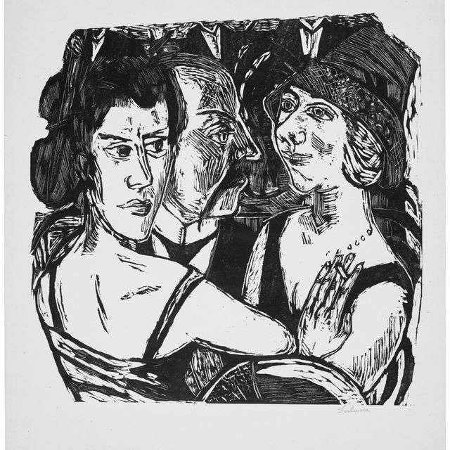 Max Beckmann — Группенбильднис Эденбар