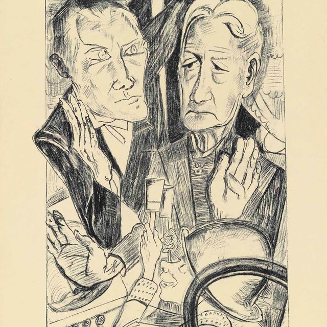 Max Beckmann — Die Familie, от: Хелле
