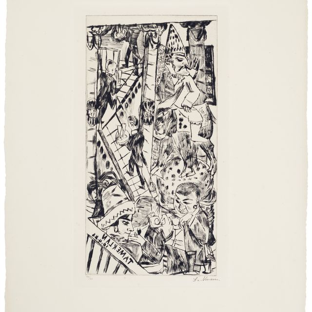 Max Beckmann — Тамерлан (Tamerlane)