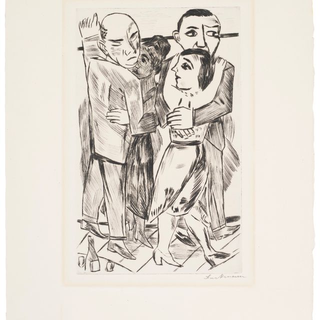 Max Beckmann — Zwei Tanzpaare (Две пары)