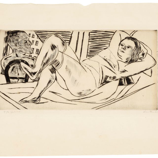 Max Beckmann — Сиеста