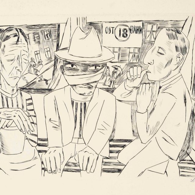 Max Beckmann — На Трамбане