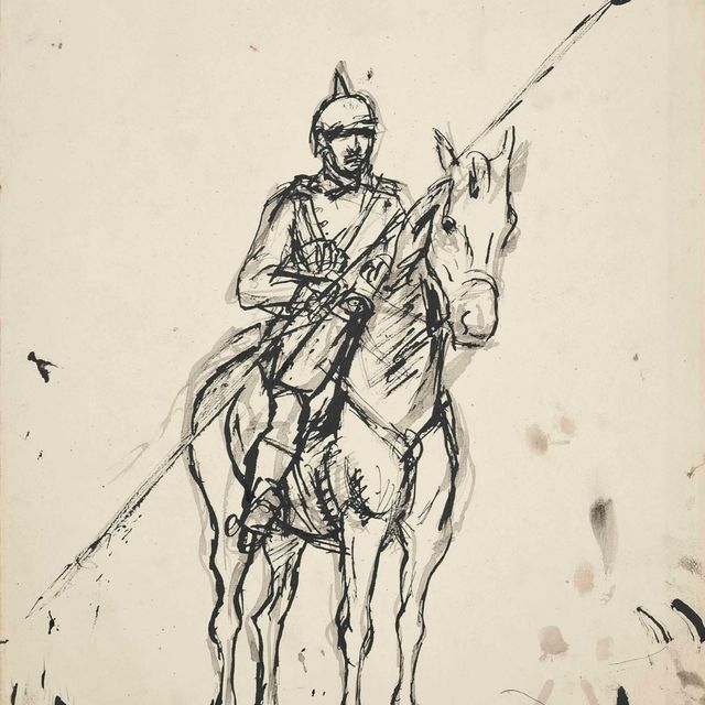 Max Beckmann — Райтер мит Ланце
