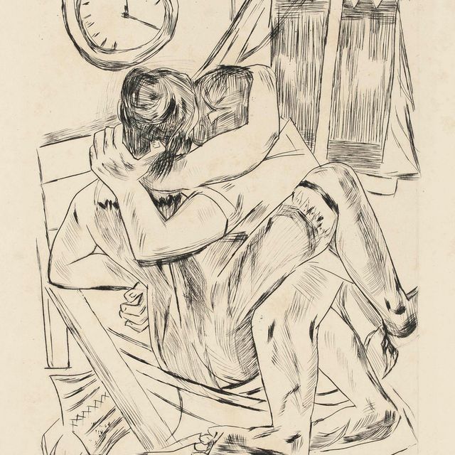 Max Beckmann — Объятия (H. 236 IV.до н.э.)