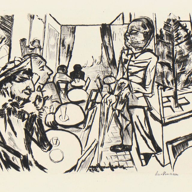 Max Beckmann — Рождество 1919 года (H. 155 B.)